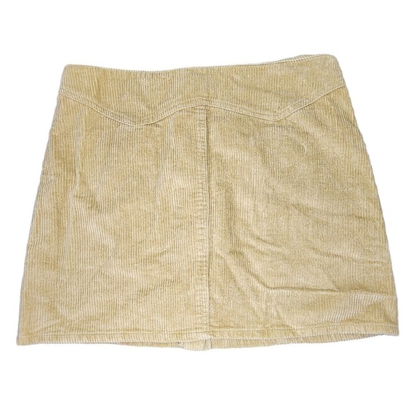 She+Sky Mini  Skirt Size Large Tan - Picture 4 of 5